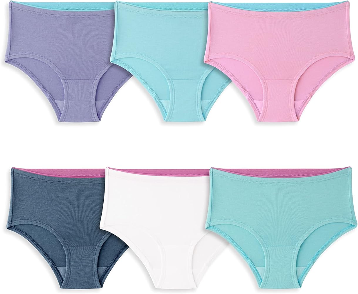 Fruit of the Loom Girls' 360 Stretch Modal Underwear