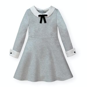 hope Henry organic cotton little young baby kids fashion style girls dress dressy holiday collar