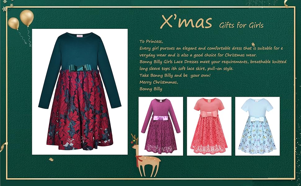 Lace Dresses for Christmas