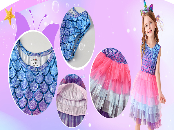 mermaid dress for girls