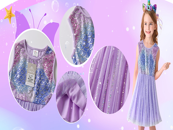 mermaid dress for girls