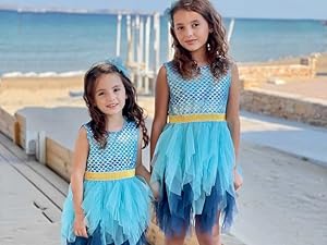 blue mermaid dresses