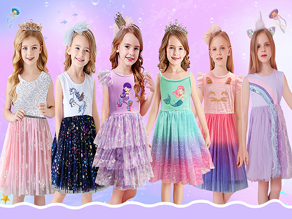 mermaid dress for girls