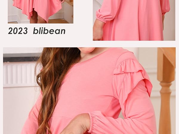 girls long sleeve dress