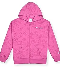 Girls Zip Hoodie Pink