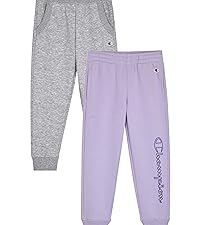 Girls 2 Pack Fleece Sweatpants