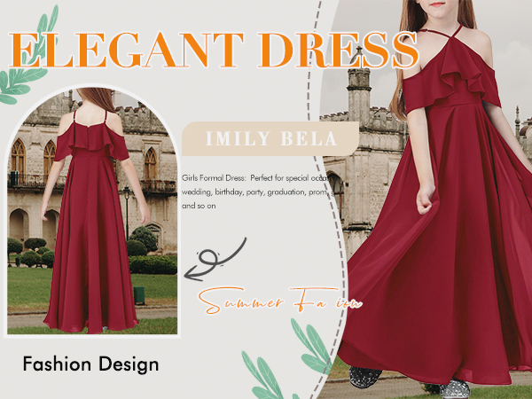 girls elegant dress