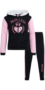 Real Love Girls'' Jogger Set - 2 Piece