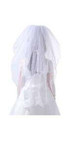 White First Communion Veil