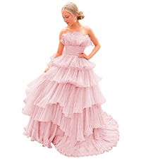 tulle prom dress