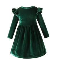 Girls velvet dress 