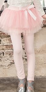 girls leggings with tutu