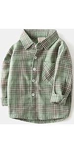 Toddler Boys Plaid Shirt