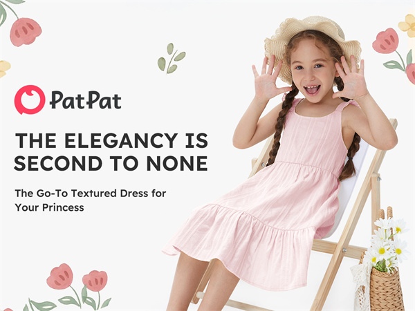 PATPAT Toddler Girl''s Summer Dresses Floral Ruffle Sleeveless Casual Vacation A-line Sundress