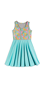 Sleeveless Skater Dress