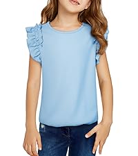 blibean tween girl shirt blouse tops size 6 7 8 9 10 11 12 13 14 15 years old