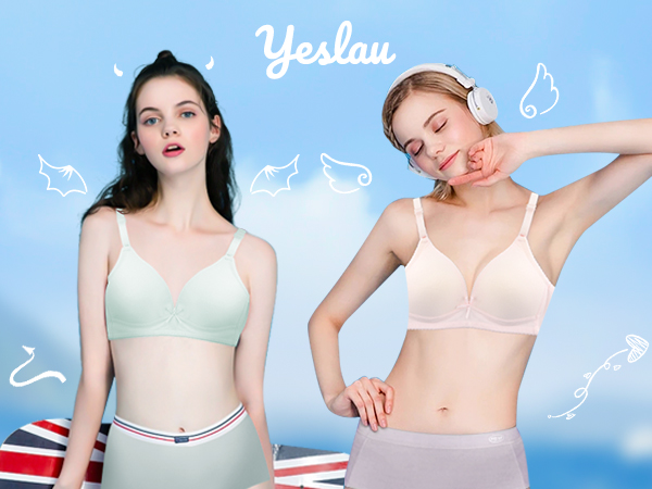 YESLAU Teens Girls Training Bras