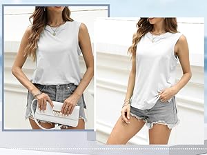 tank tops for women 2024 summer