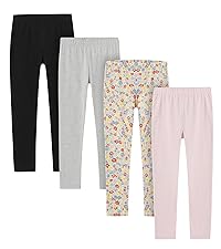 G11 pack 4 5 leggin pant legging legin girl niña largo long summer winter stretchy confortable