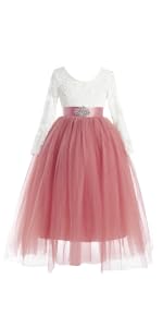 Lace Flower Girl Dress