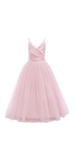 Princess Spaghetti Strap Tulle Dress