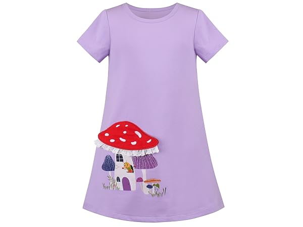 girls purple t-shirt