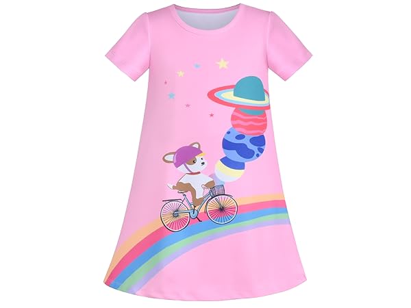 girls puppy dress