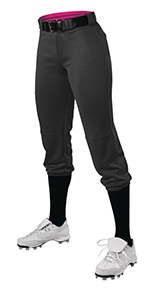 fastpitch girls belted pants