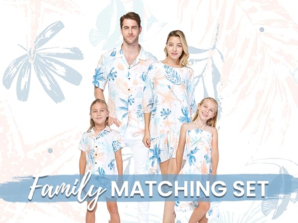 Sandy Beach White - Family Matching