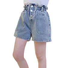 girls jean shorts