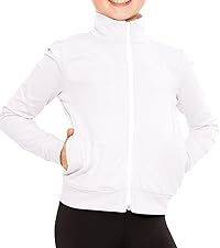 Girl&#39;s and Women&#39;s Dance Cheer Cotton Warm Up Jacket