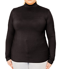 Women&amp;amp;#39;s Long Sleeve Turtleneck Top