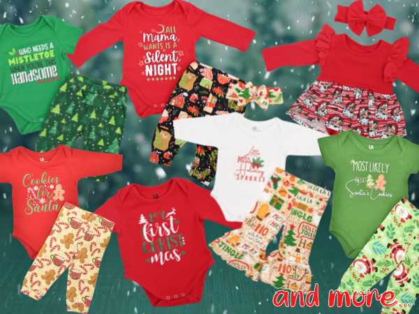 Christmas Baby outfits