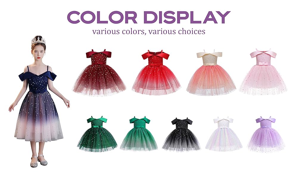 ten colors for dress