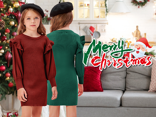 girls Christmas dress