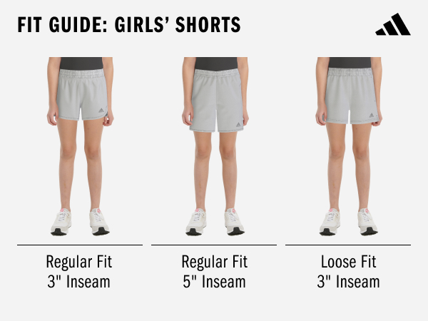 adidas girls'' shorts