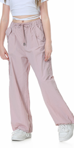 Parachute pants for girls trousers