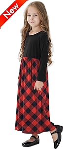 girls plaid dress