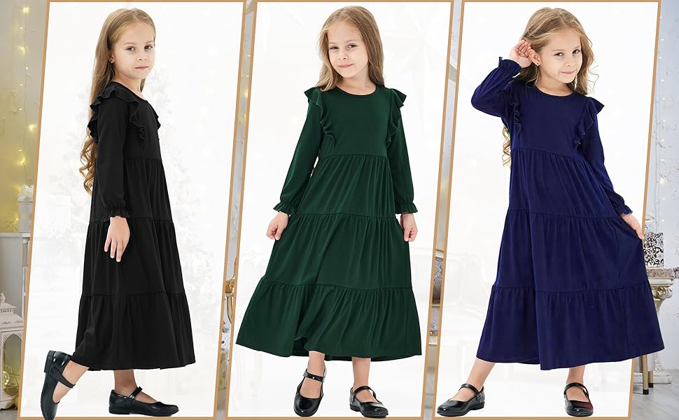 girls maxi dress