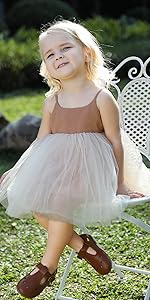 Linen Cotton Kids Dresses