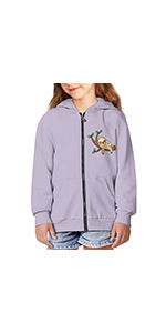 sloth kids hoodies