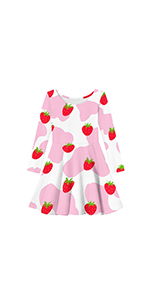 strawberry milk girls dresses