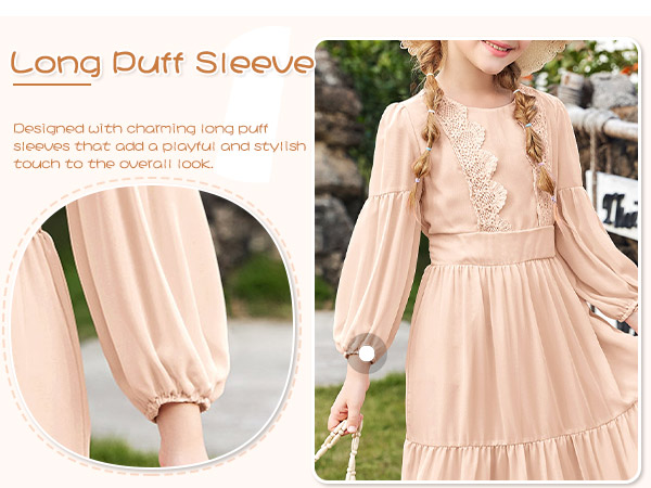 Girls Boho Maxi Dress