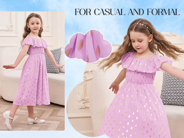 purple dress for girls 6-7