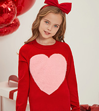 Kids Valentine Sweater