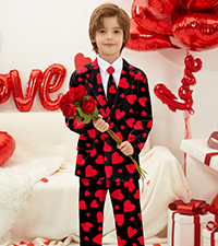 Boys Valentines Suit