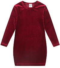 girls velvet dress