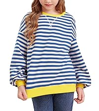 blibean tween girl long sleeve tops size 6 7 8 9 10 11 12 13 14 15 years old