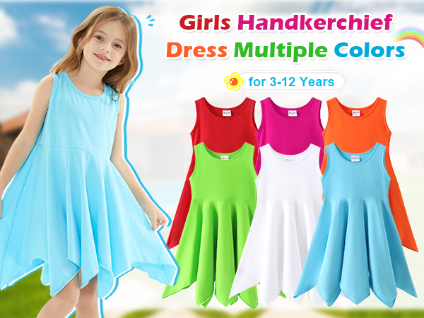 girls handkerchief dress