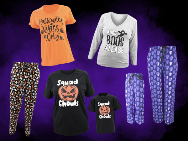 Halloween, adult, women, matching, holiday, pj, pajama, pumpkin, pants, october, holiday